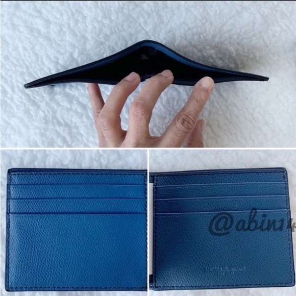 NWT Michael Kors Slim Billfold Leather Wallet - Picture 5 of 9